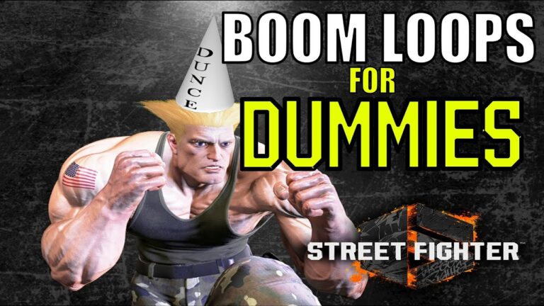 FREE Course: Guile’s Sonic Boom Loops For DUMMIES (Street Fighter 6 Guide)