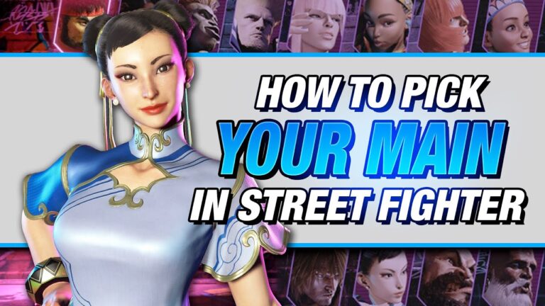 FREE Course: How To Choose Your Perfect Main Character! – Street Fighter 6